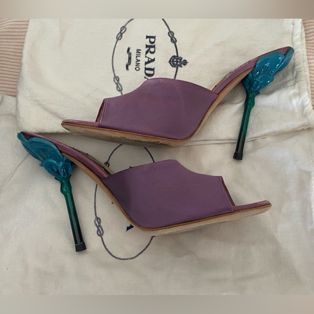 Prada Fairy Collection S/S 2008 Flower Heels 39